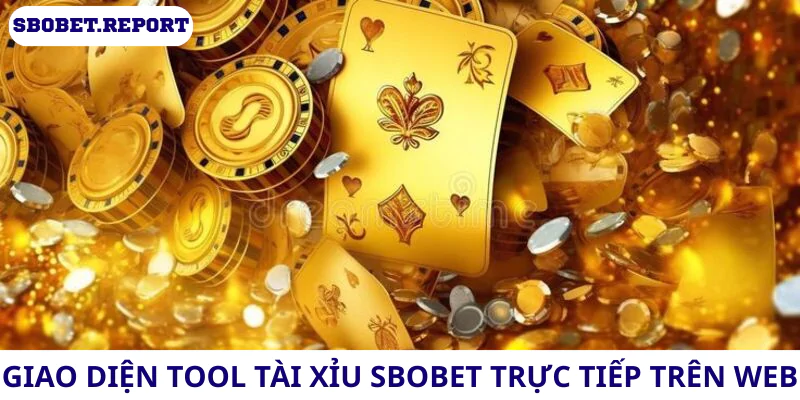 Người chơi đang sử dụng công cụ phân tích tài xỉu tích hợp sẵn trên SBOBET.