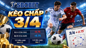 Cách đọc và tính kết quả kèo chấp 3/4