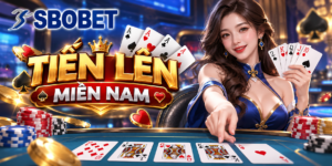 Tiến Lên Miền Nam với bộ bài Tây và 4 vị trí người chơi